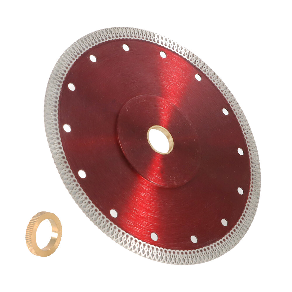 Super Thin Diamond Porcelain Cutting Blade Tile Blade For Cutting 7 inch Red