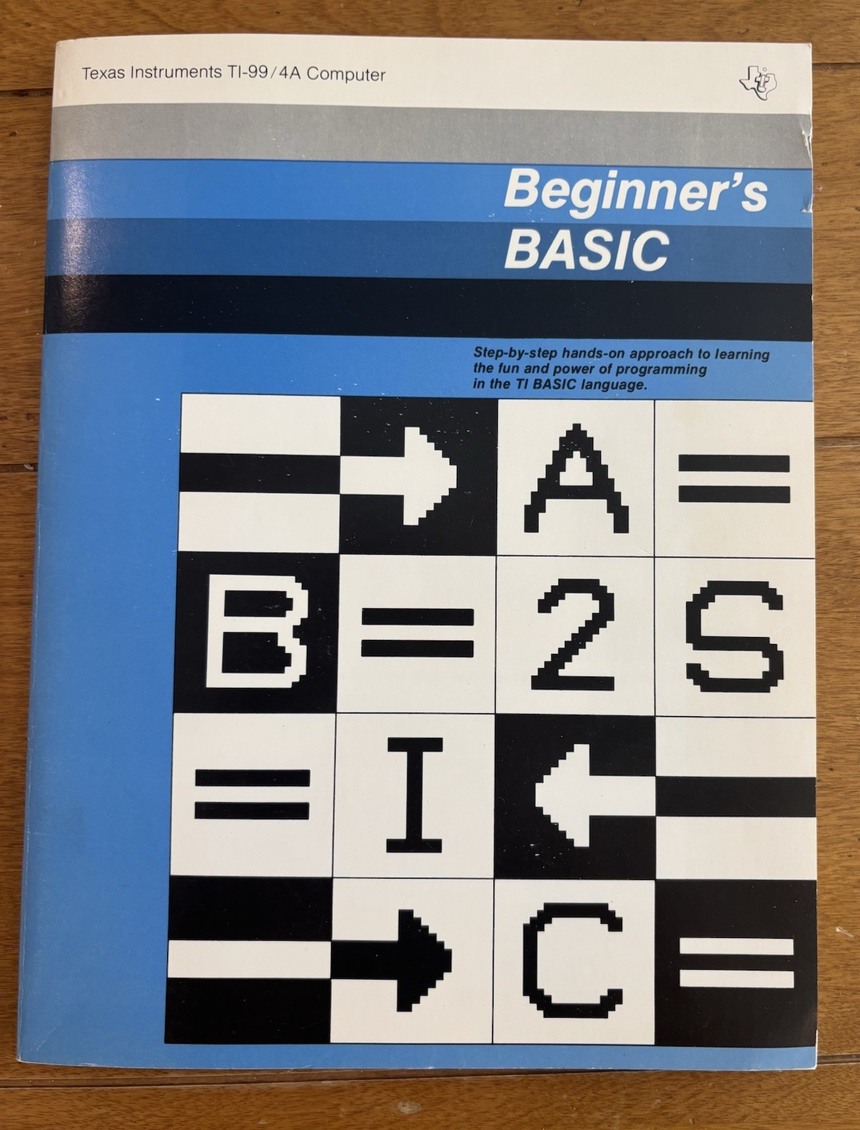 TEXAS INSTRUMENT TI-99/ 4A Computer Beginner's Basic Manual