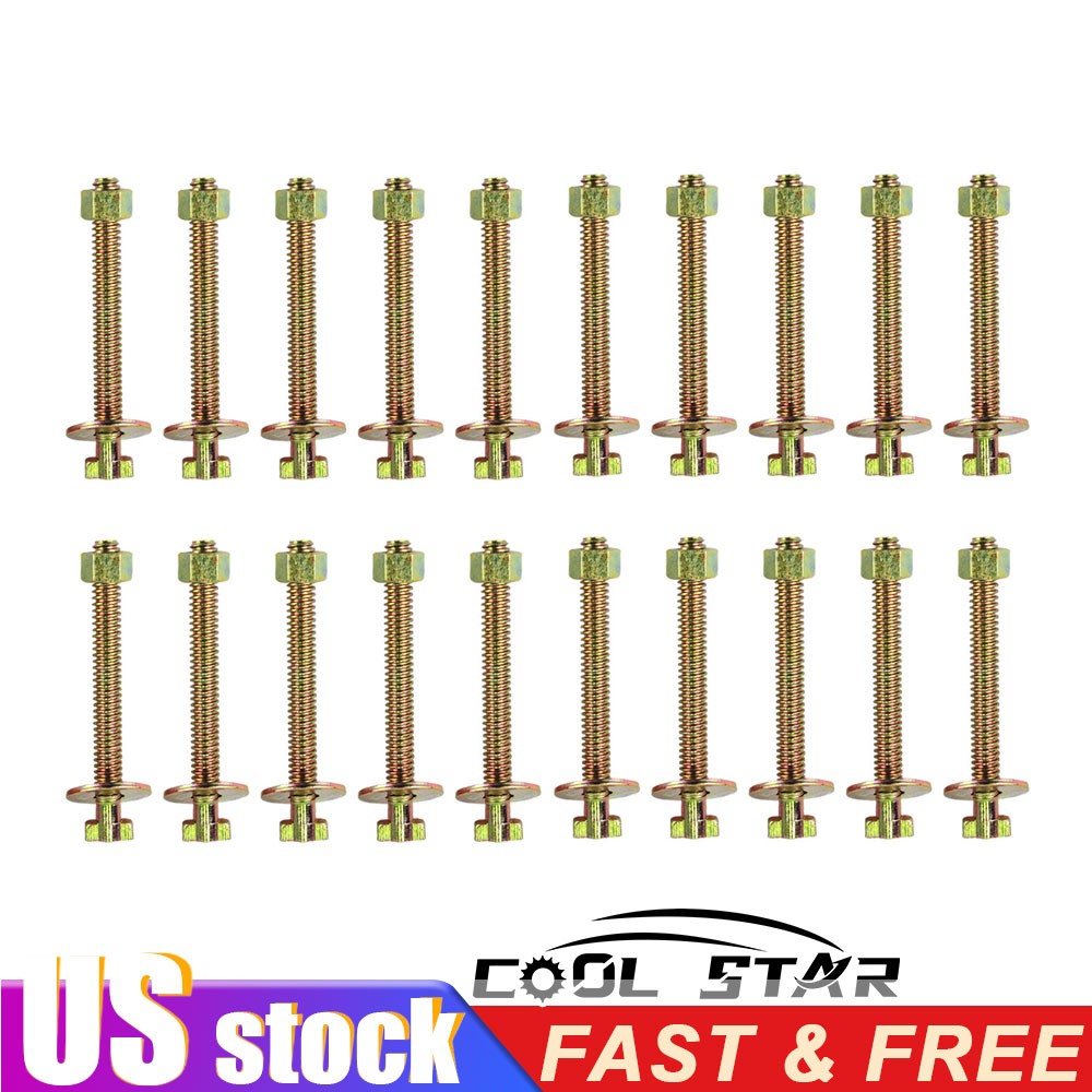 20 Pack Caging Bolt Assembly For Air Brake Chamber Repair Replaces Bendix 800921
