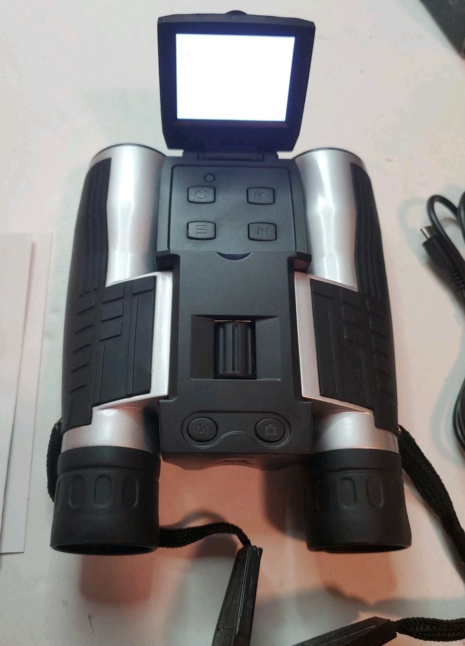 Digital Camera Binoculars Puissant Zoom 12X32 Preowned