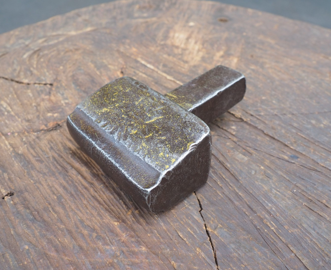NICE 3/4" BOTTOM FULLER 7/8" HARDY BLACKSMITH ANVIL FORGE BLADESMITH KNIFE TOOL