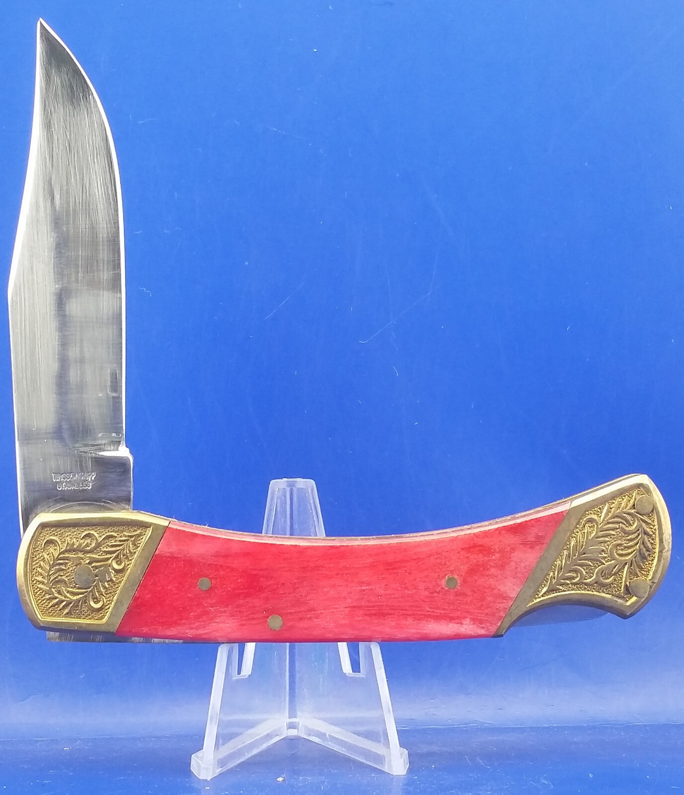 WHITETAIL CUTLERY BEAR CLAW LOCK BACK WT-072RSB