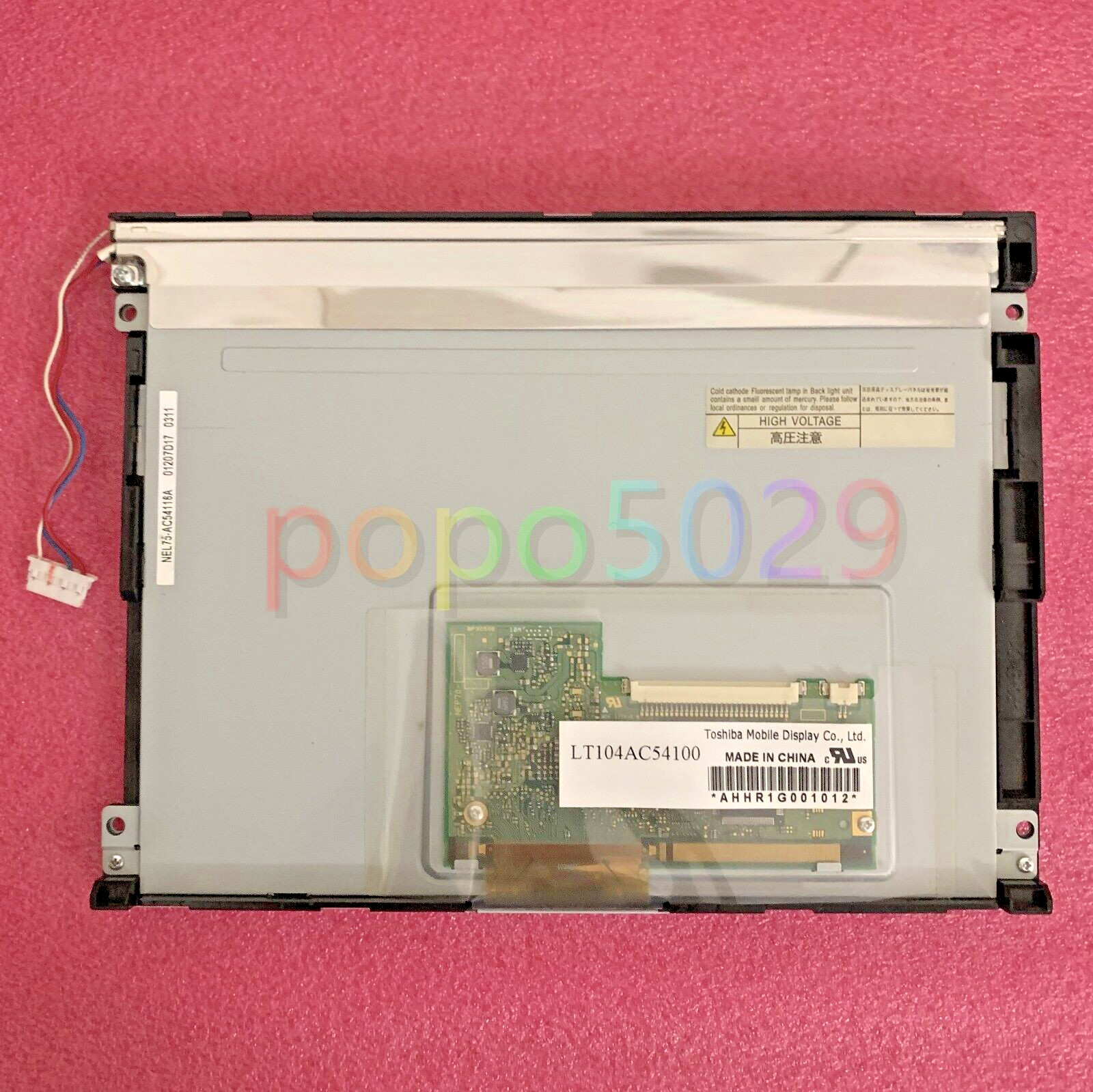 10.4" LT104AC54100 original industrial display LCD screen ,640*480,fast shipping