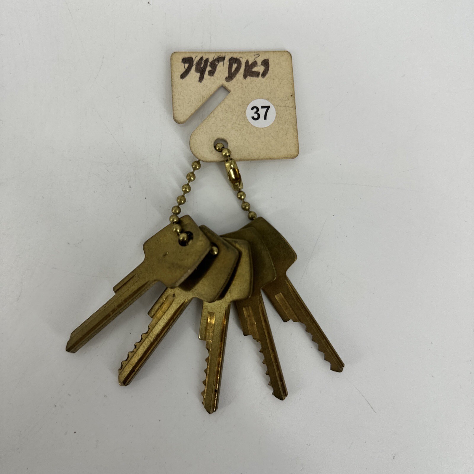SET OF 5 745DKS Lock Guide Master Key Set #1-5