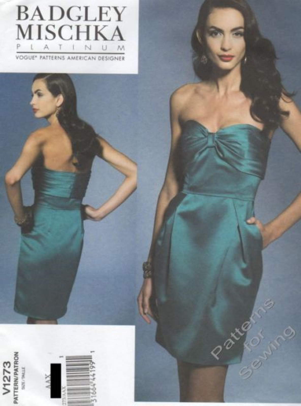 #113 Vogue Platinum  Patterns BADGLEY MISCHKA  V1273 SIZES 10-12-14-16