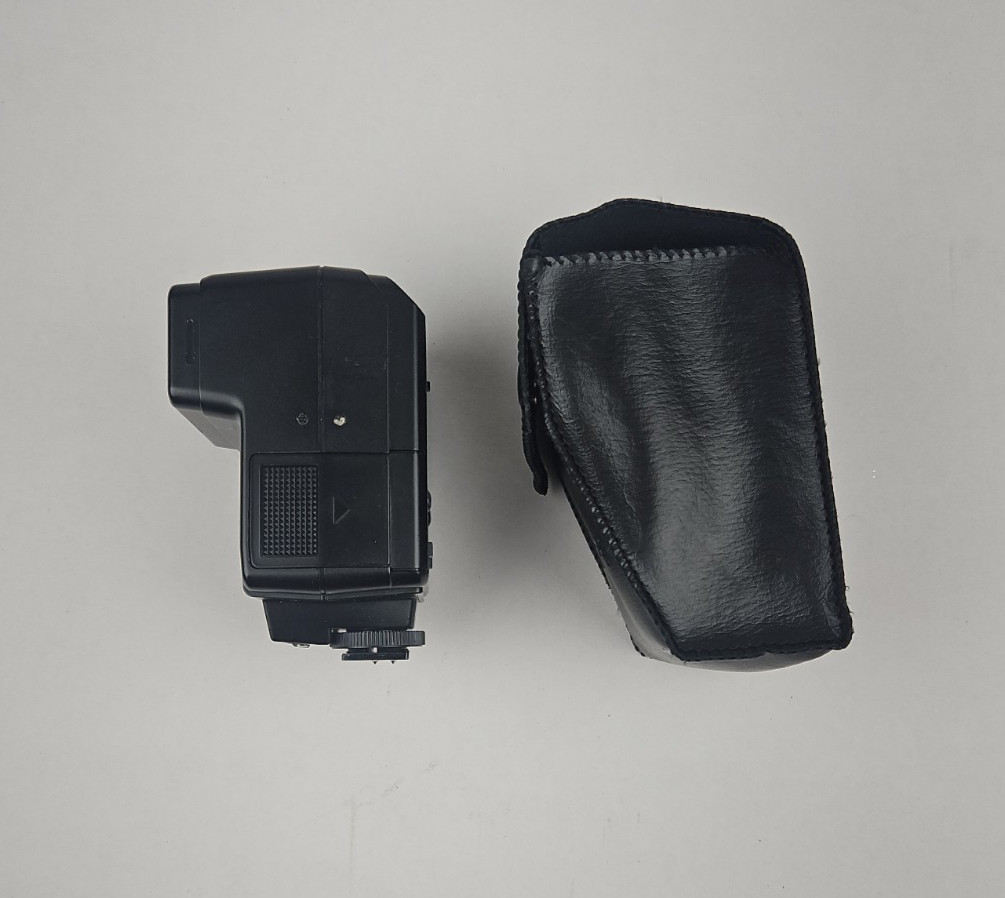 ​Minolta Auto 280PX Dedicated Program Flash with Original Case FOR PARTS ONLY