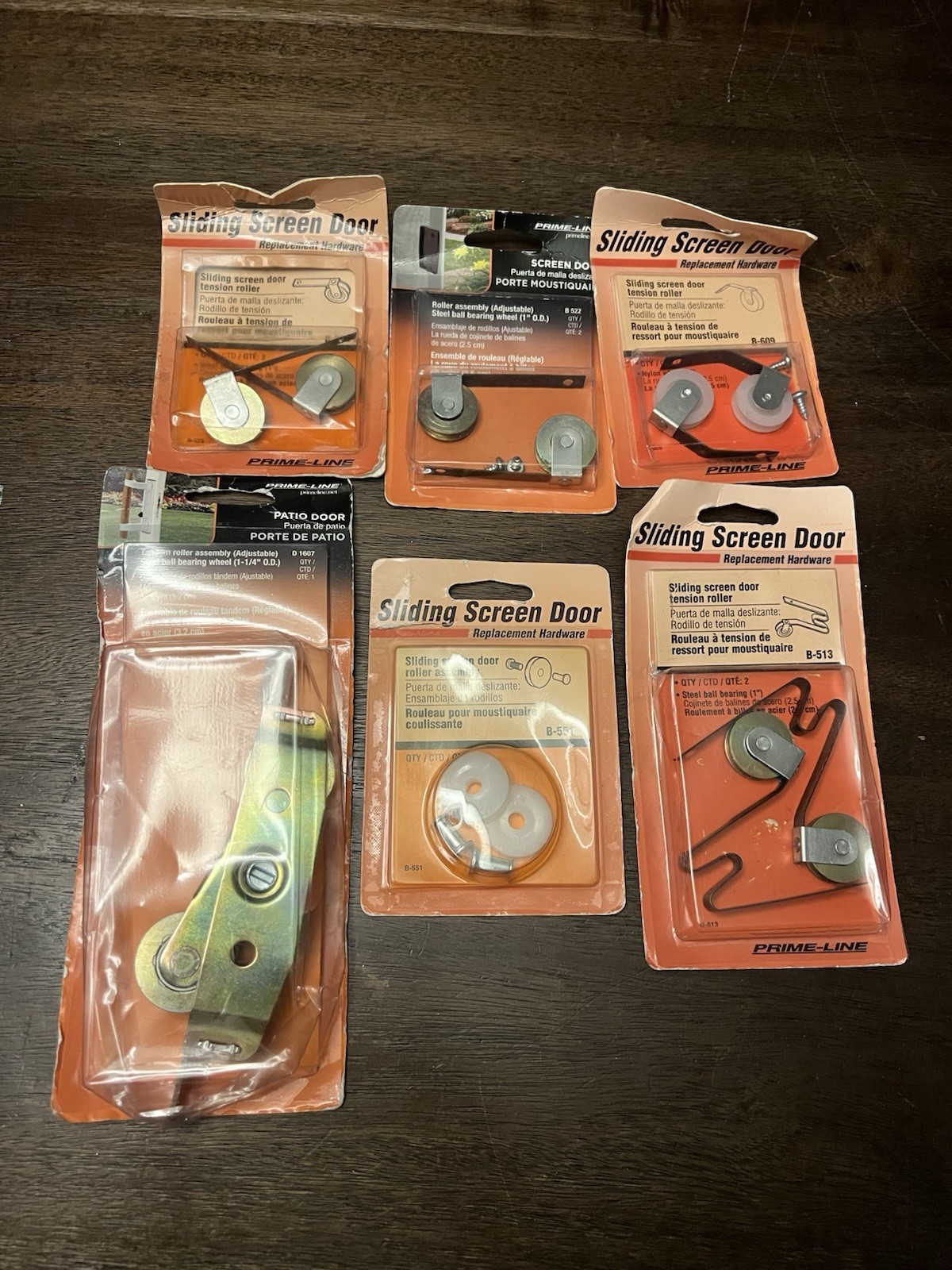 PRIME-LINE MIXED LOT of Screen Sliding Door Hardware