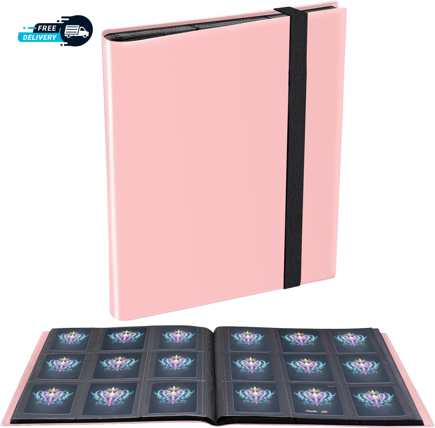 Card Binder 360 Pockets Upgraded Trading Card Binders Cards Collection Binder