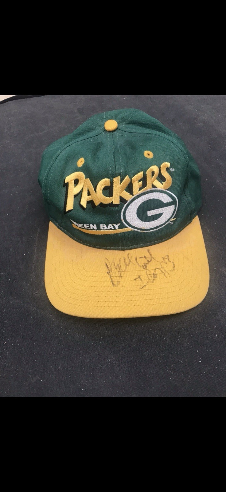 Reggie White Signed Packer Hat JSA