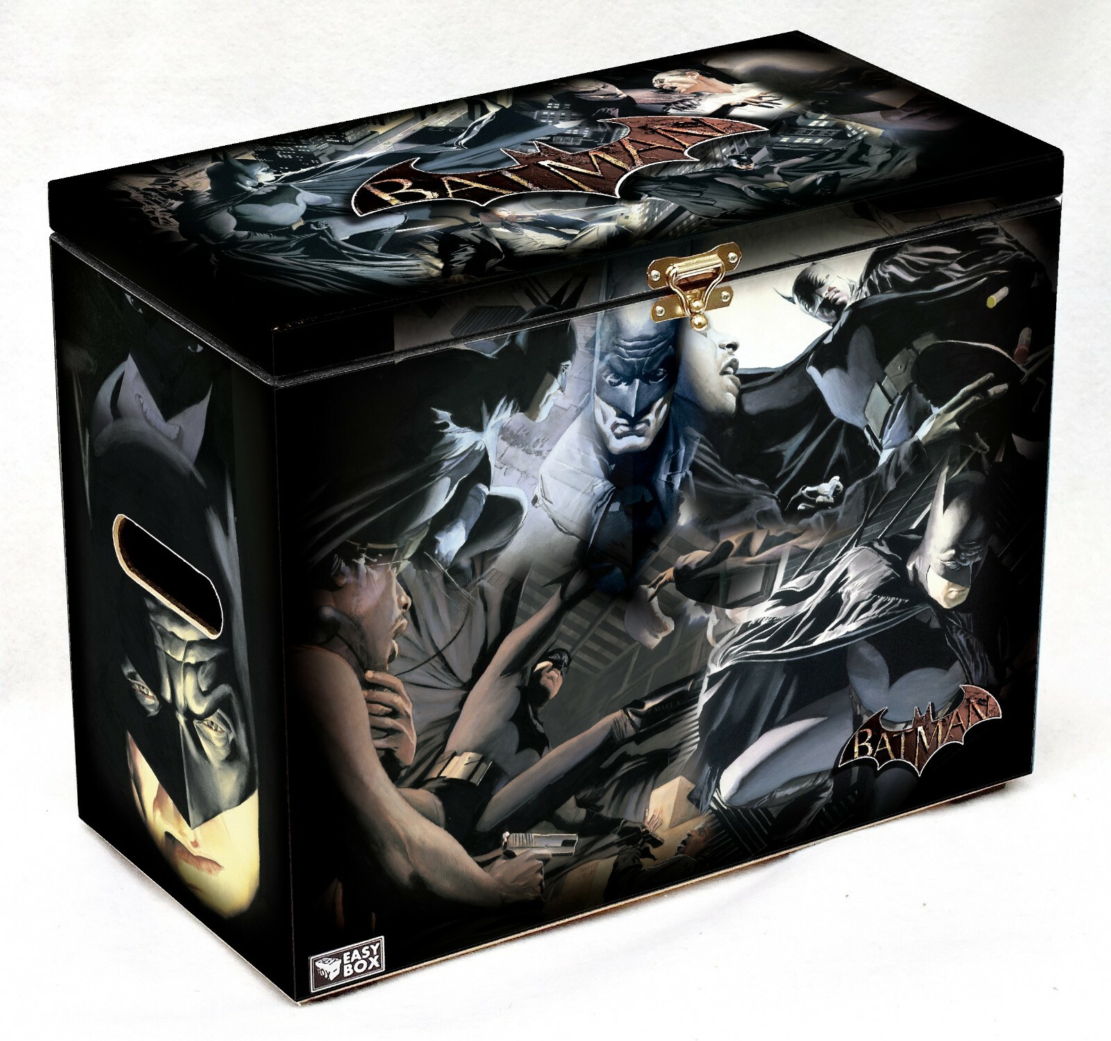 Batman By Alex Ross - Large Comic Book Hard Box Chest MDF