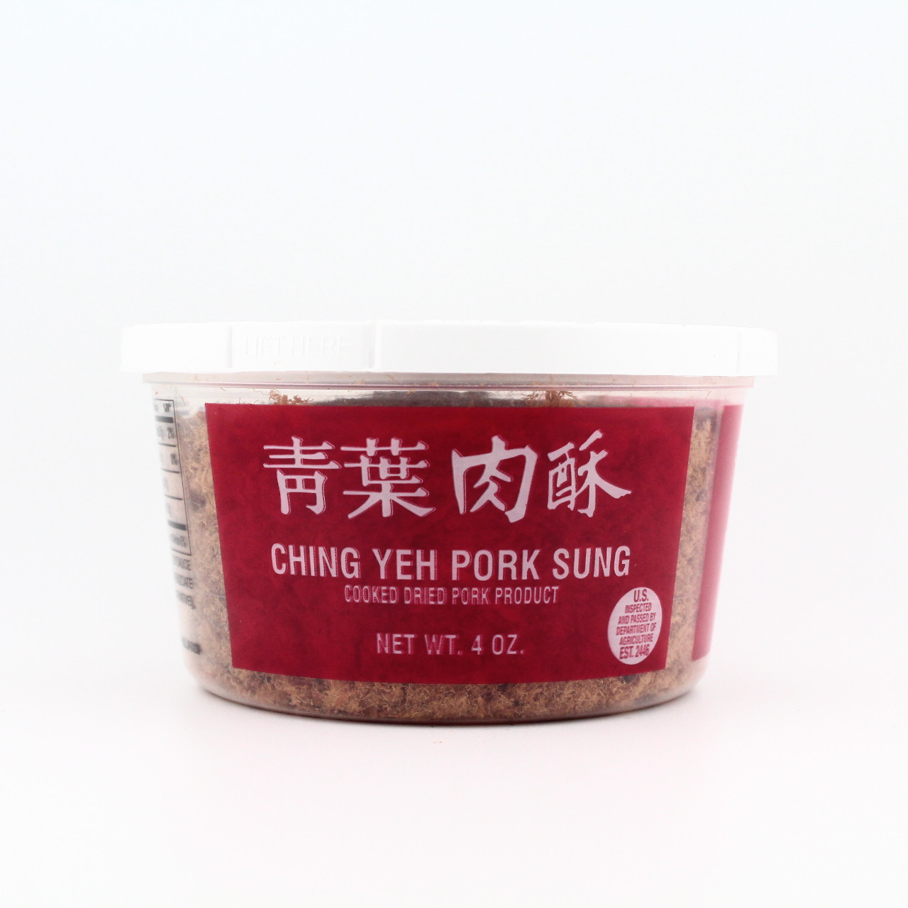1 PACK - 4oz Ching Yeh Pork Sung