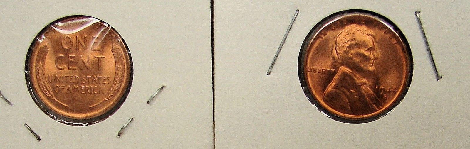 1944 S LINCOLN CENT BRLLIANT UNCIRCULATED COIN kc3