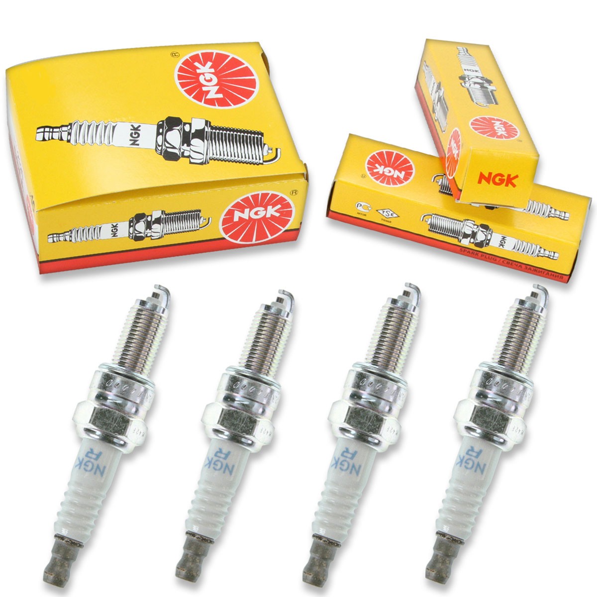 4pcs 2005 Victory Hammer NGK Standard Spark Plugs Kit Set Engine ef
