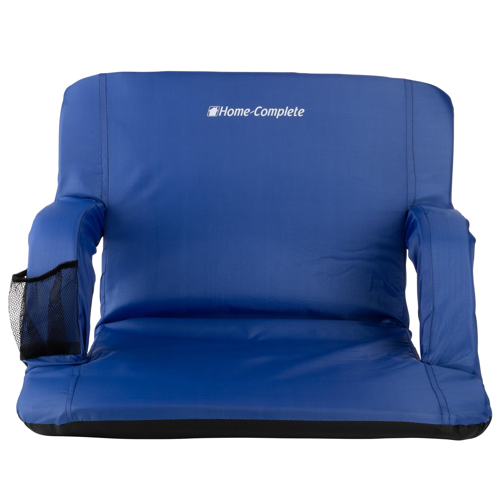 Premium Wide Reclining Stadium Seat Cushion, Blue