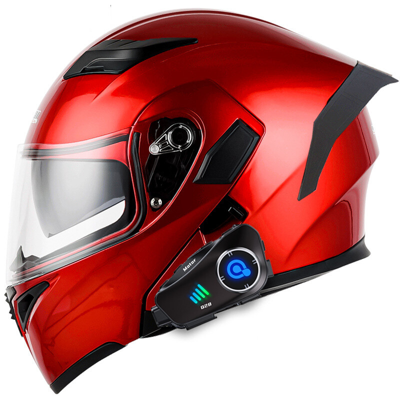 New Modular Motorcycle Built-in Bluetooth Helmet High Definition Camera Recorder