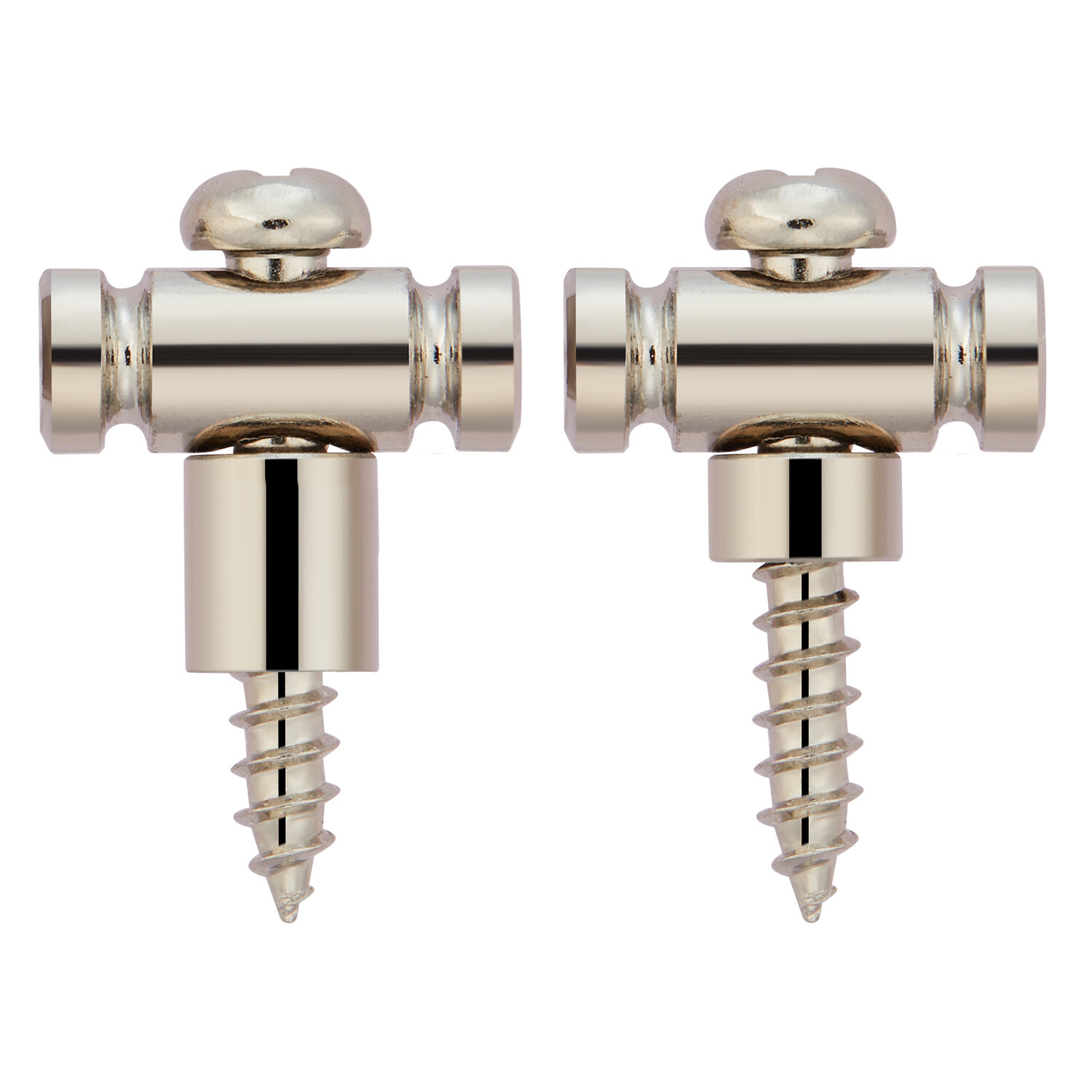 2x Barrel Stainless Steel String Guides Steel String Retainers String Trees