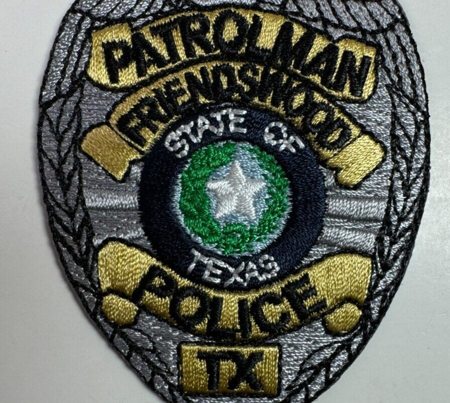 Friendswood Police Texas 2.75" Patch C4