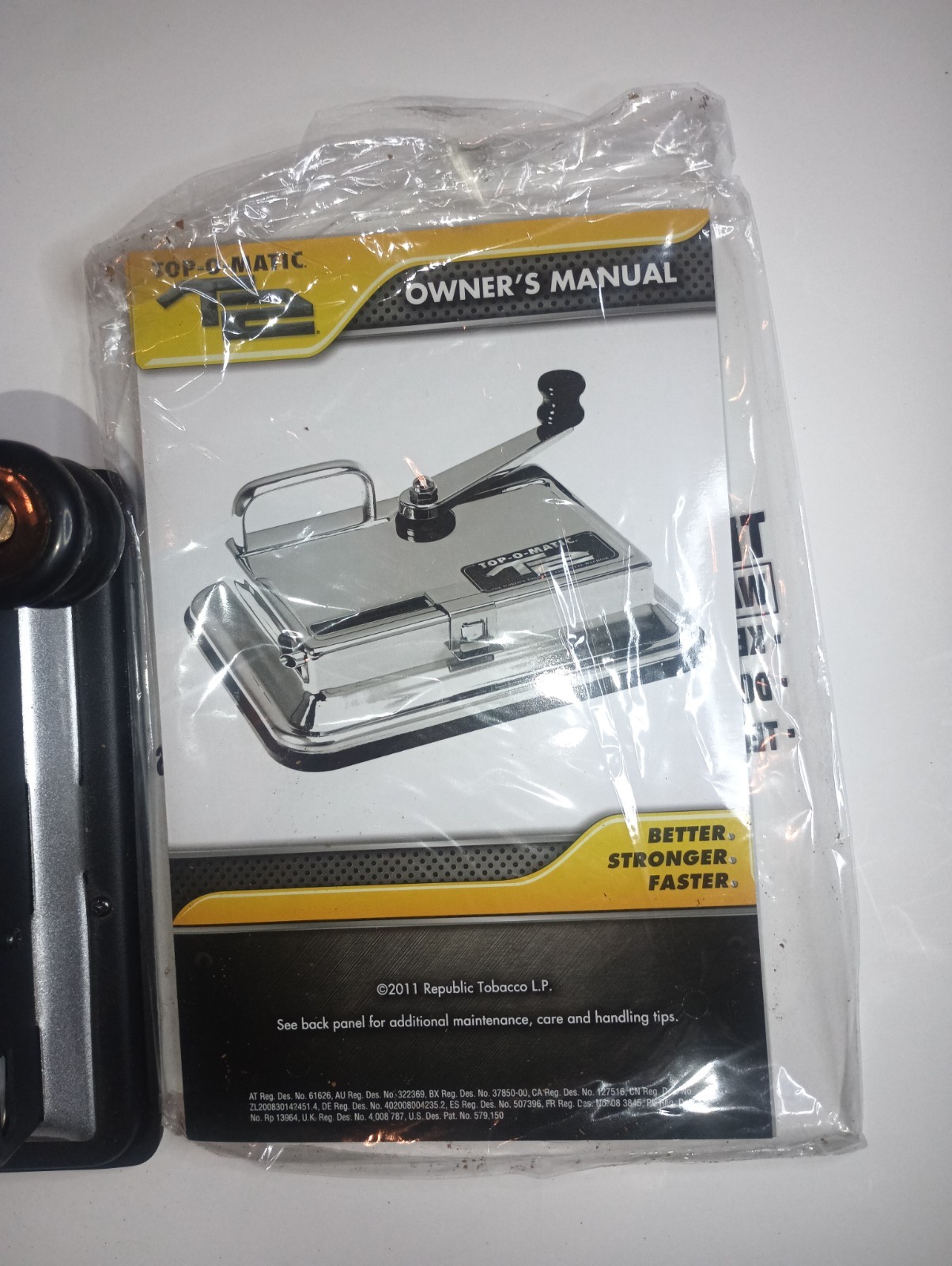 Top-O-Matic Collectible Cigarette Making Machine Cigarette Roller