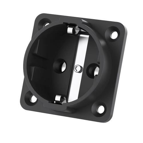 Schuko Double Socket Wall Socket Copper Power Receptacles Outlets EU Version x1
