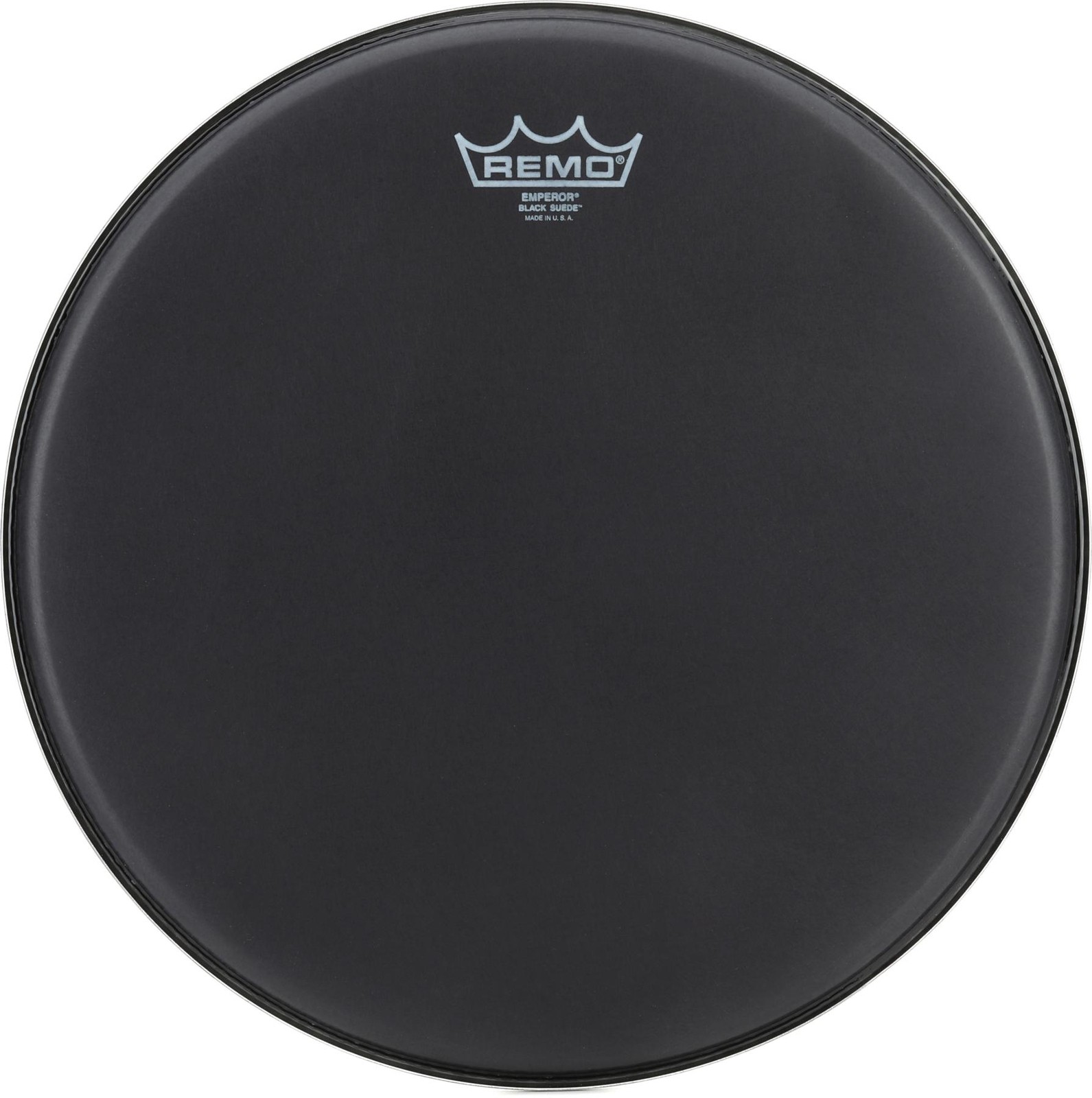 Remo Emperor Black Suede Drumhead - 14 inch (3-pack) Bundle