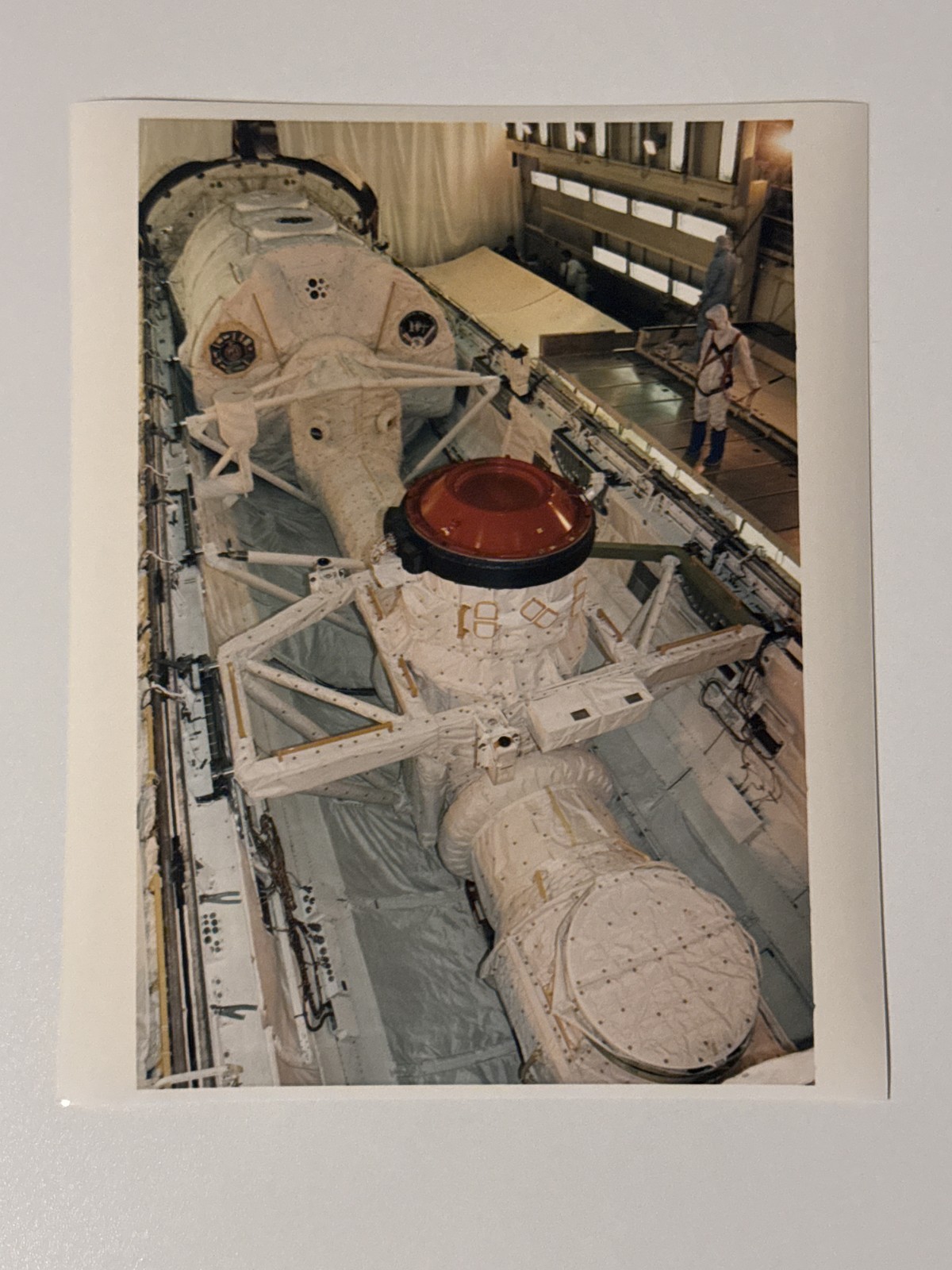 NASA STS-71 Atlantis Payload Configuration For Mir Docking Press Photo