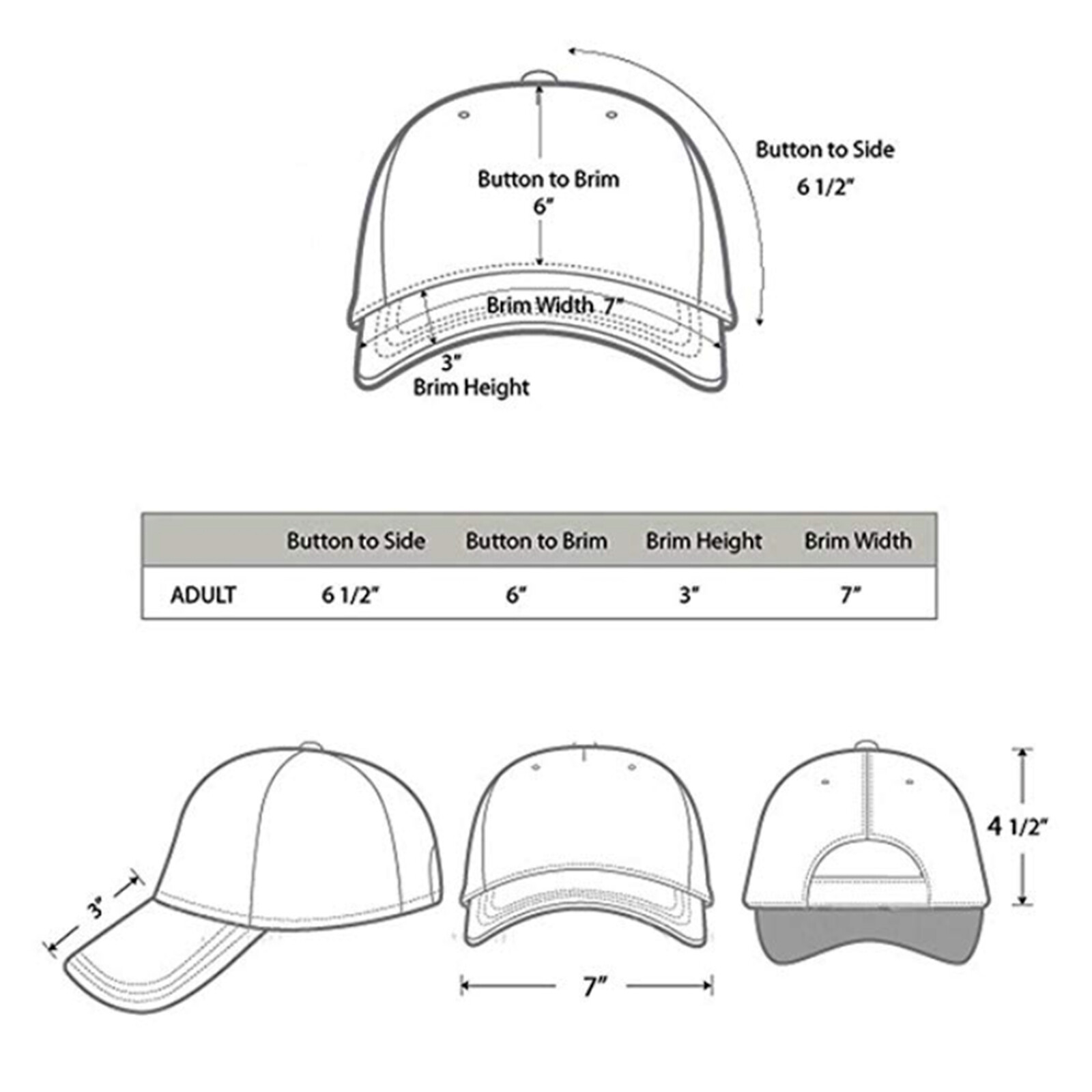 Mens Baseball Cap Solid Polo Style Plain Hats Trucker Hat Men Army Caps Lot