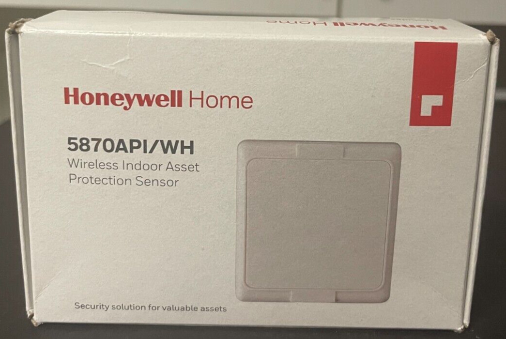 Brand New Honeywell 5870API-WH Indoor Asset Protection Sensor, White