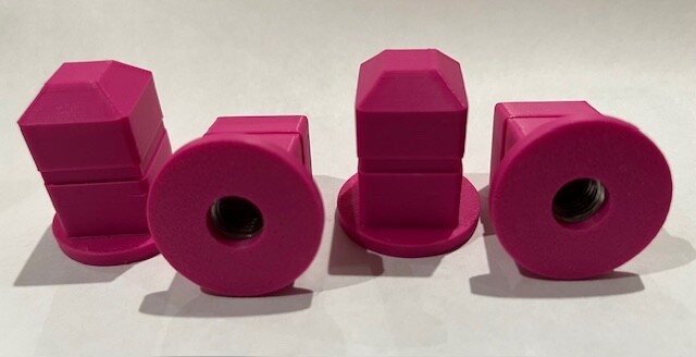 Keepnet Quick Release Knuckle - Snaplock Offbox Pro - PINK (METAL SCREW THREAD)