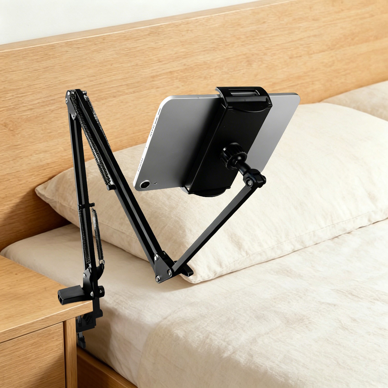 Adjustable Cantilever Stand, Foldable Extension Support for Phone & Tablet, Bed