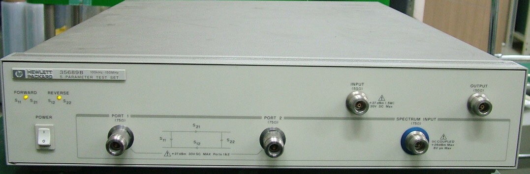 HP 35689B Spectrum/ Network Analyzer S Parameter Test Set S Parameter Test Set
