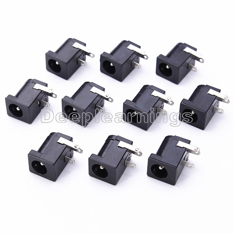 20PCS 5.5x2.1 DC-005 Electrical Jack Socket Power Outlet Audio Video Connector