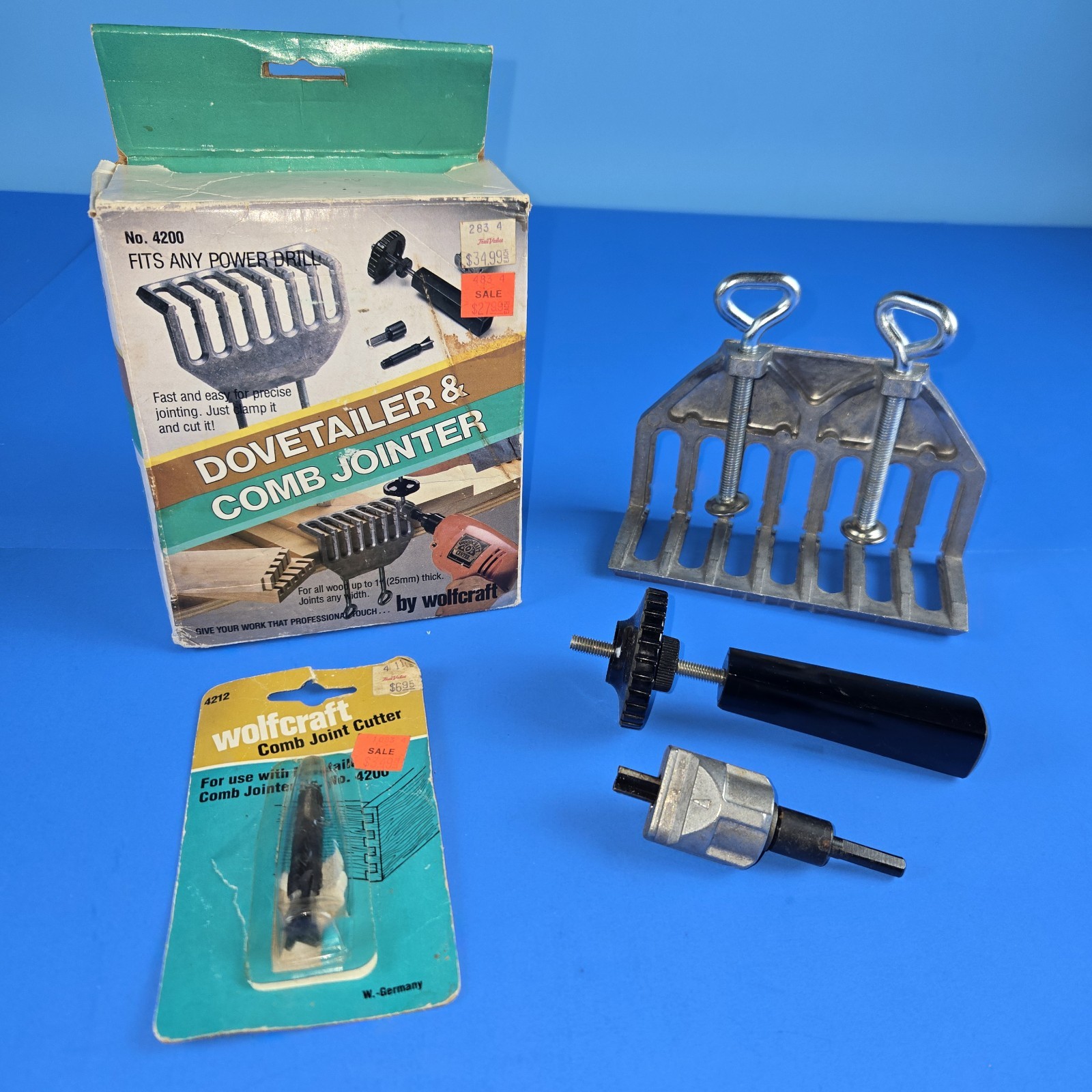 Wolfcraft Dovetailer + Combjointer Jig 4200
