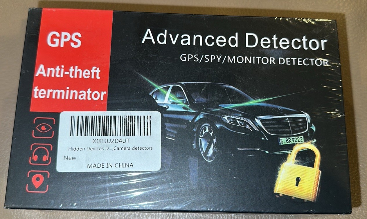 K18 Advanced GPS/Anti-Theft Terminator-GPS/SPY/ADV. Monitor Detector-NEW/Sealed