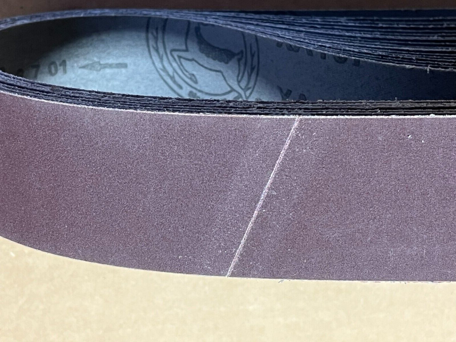 PREMIUM  A/O,  X-WEIGHT  SANDING  BELTS  3" X 24",  10 - PACK,  50-GRIT