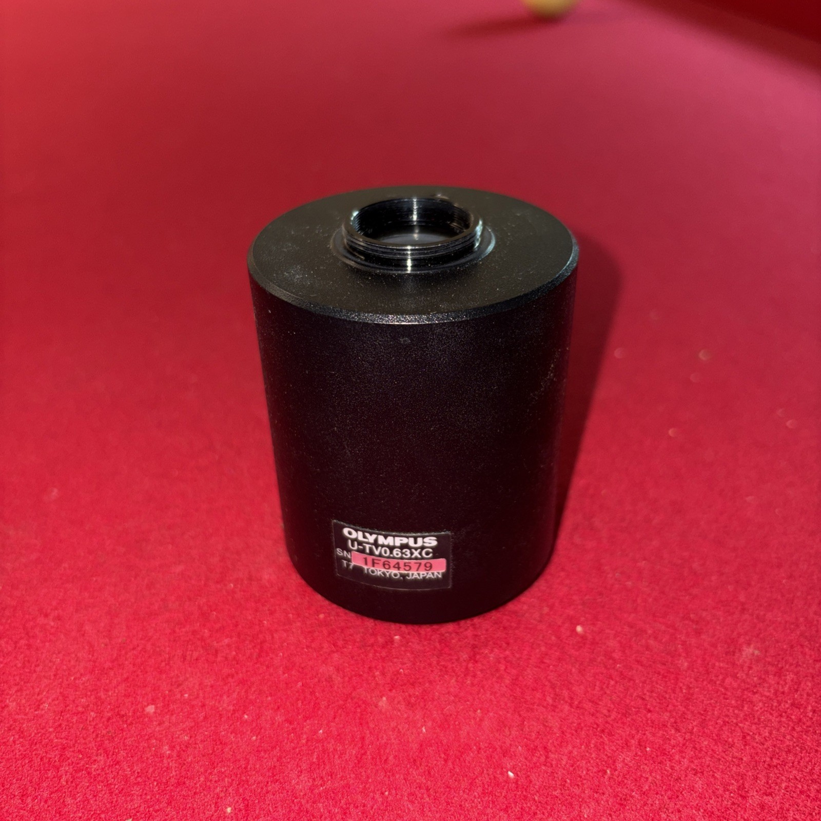 Olympus Microscope U-TV0.63XC Camera Adapter C-Mount