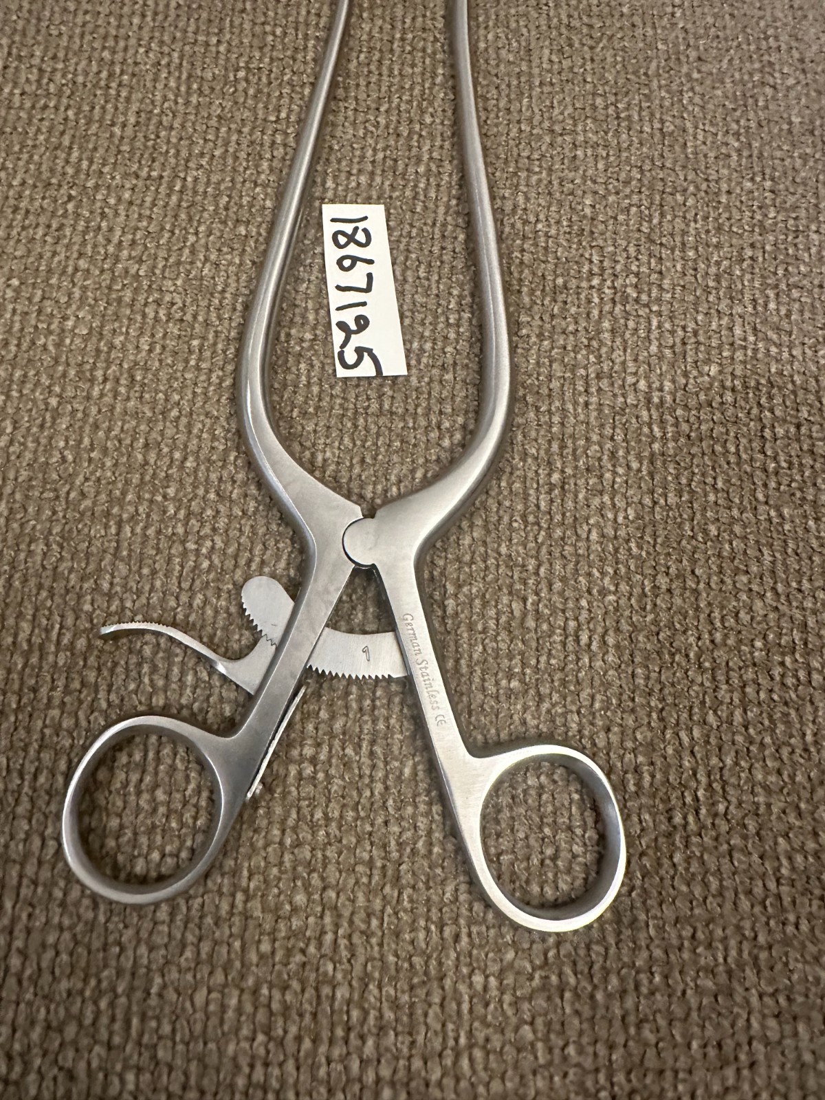 ORTHOPEDIC WEITLANER RETRACTOR 10" BLUNT3X4 TEETH