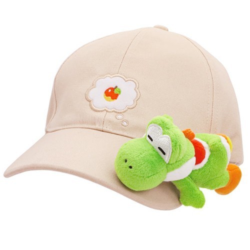 Universal Studio Japan Super Nintendo World Yoshi Yoshi Magnet Mascot Plush Cap