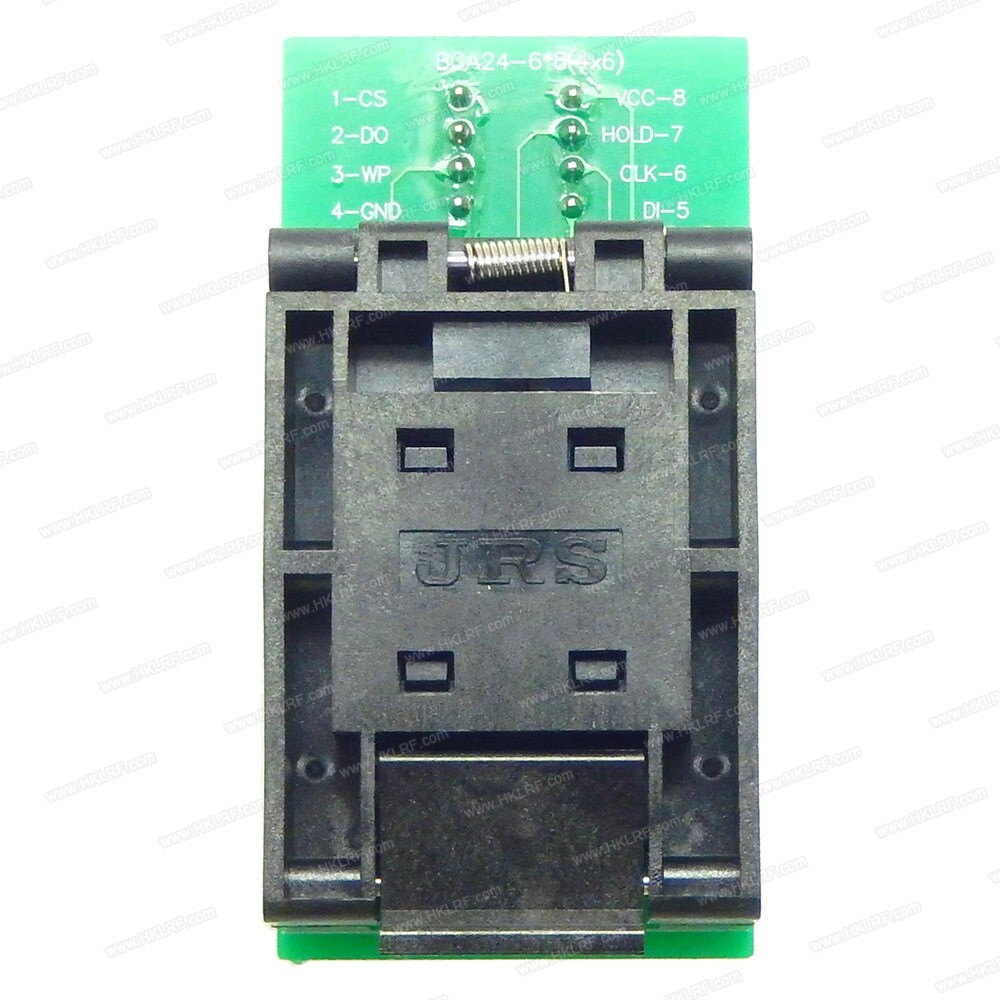 BGA24 to DIP8 4*6 Adapters for RT809H RT809F TL866CS TL866A TL866II and more