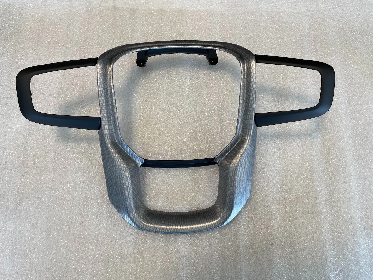 OEM original aegis steering wheel insert trim 2019+ Sierra. Black or brown