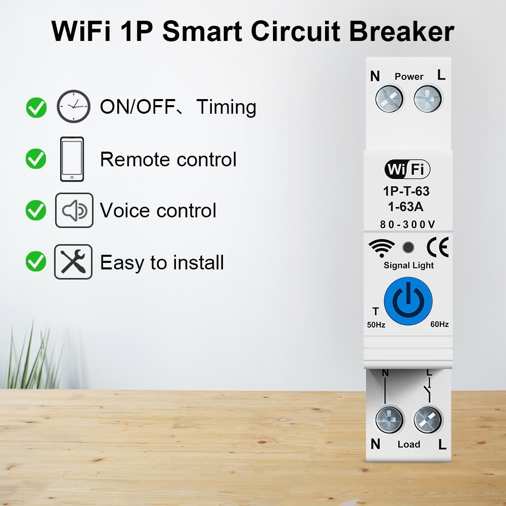 Voice-Controlled Breaker Electrical Safety Device Hands-Free Operation