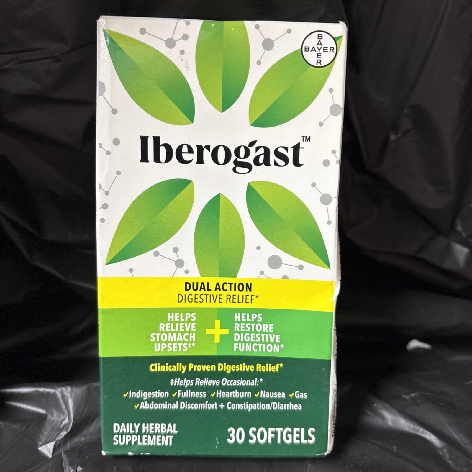 Iberogast Dual Action Digestive Relief 30softgel Exp12/25. Brand new.