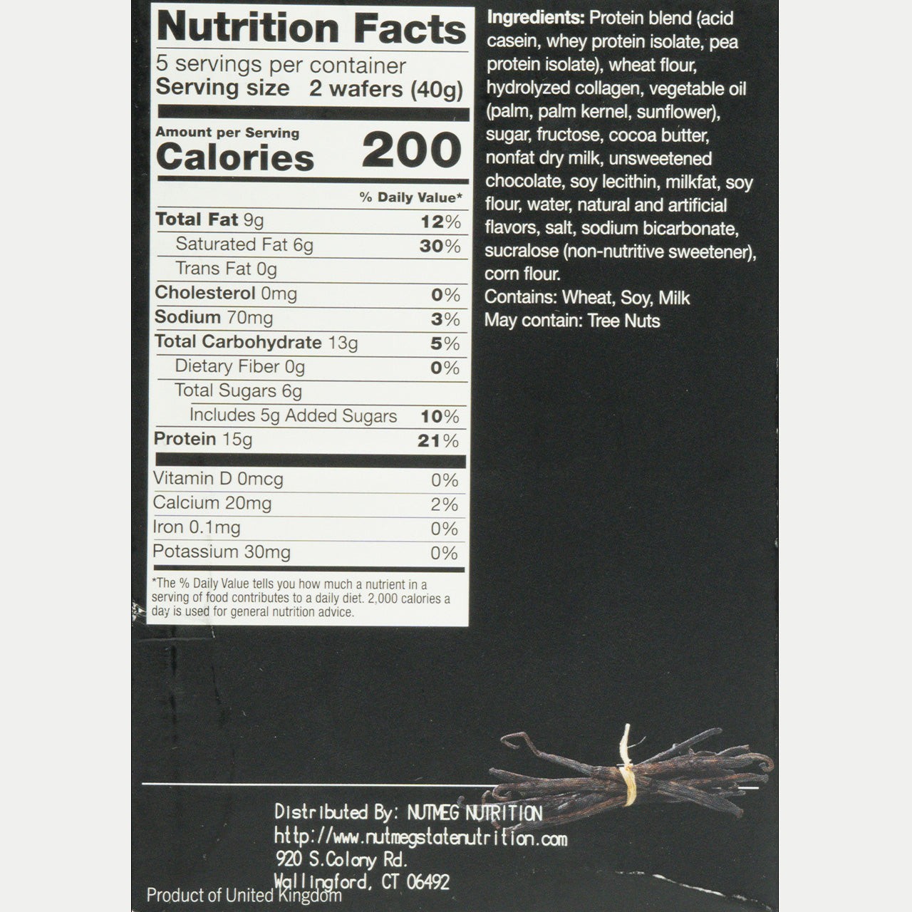 Proti Fit Vanilla Wafer Bar