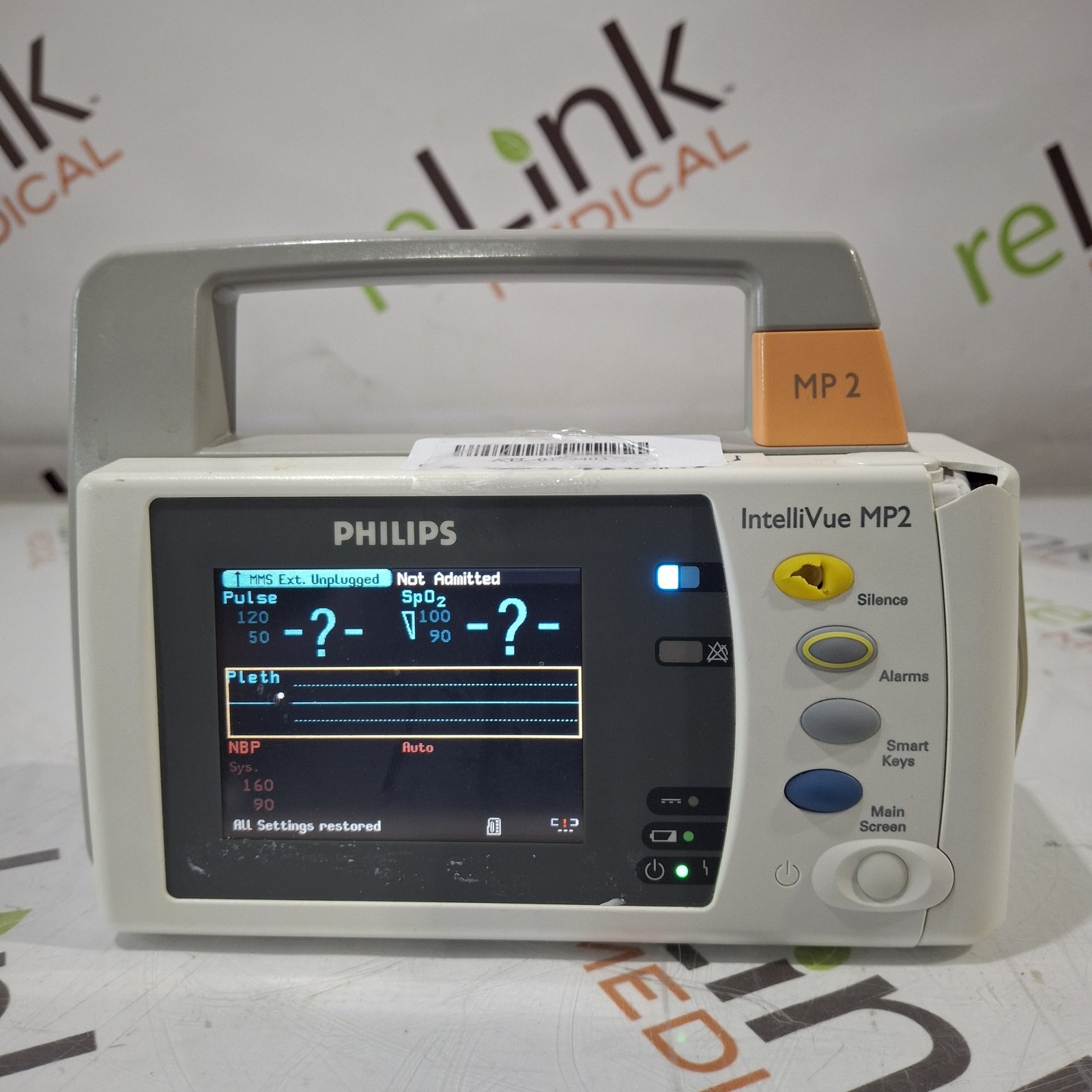Philips IntelliVue MP2 Portable Patient Monitor