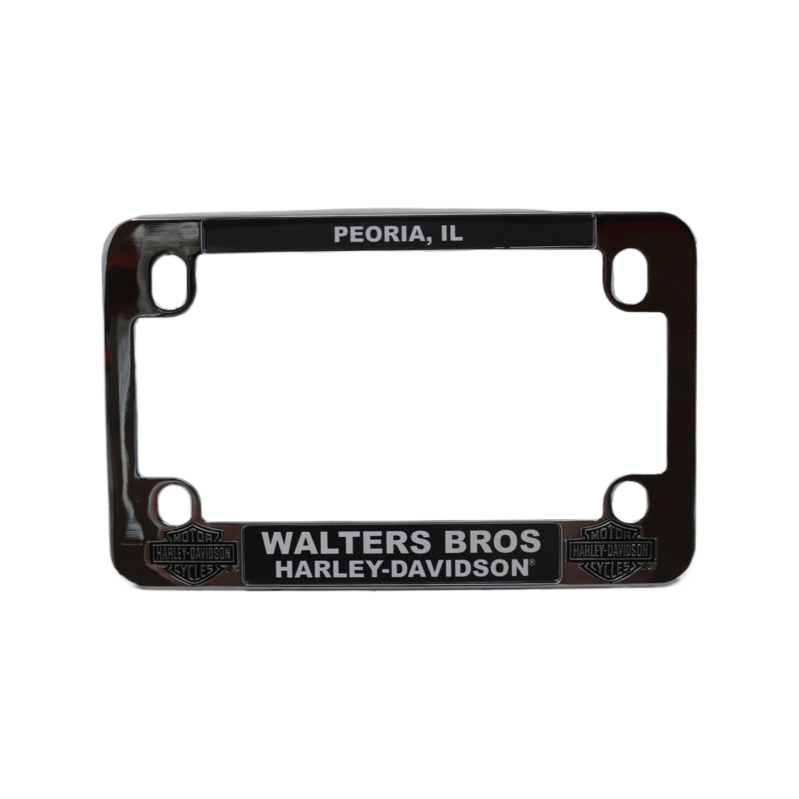 NEW OEM HARLEY-DAVIDSON LICENSE PLATE BRACKET MOUNT WALTERS BROTHERS PEORIA IL