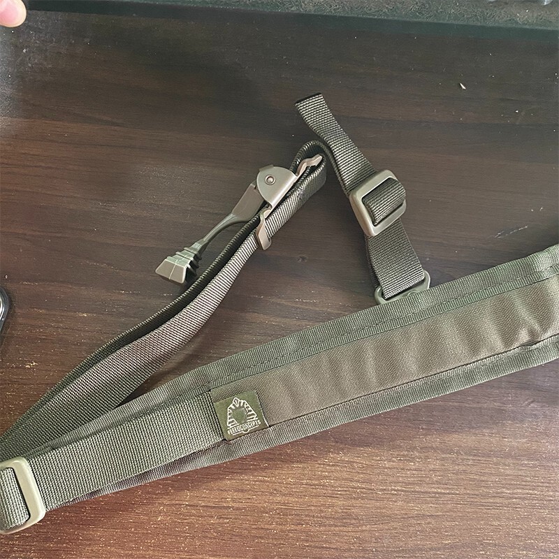 New Ferro Slingster Sling Tan With Hardware (Green)