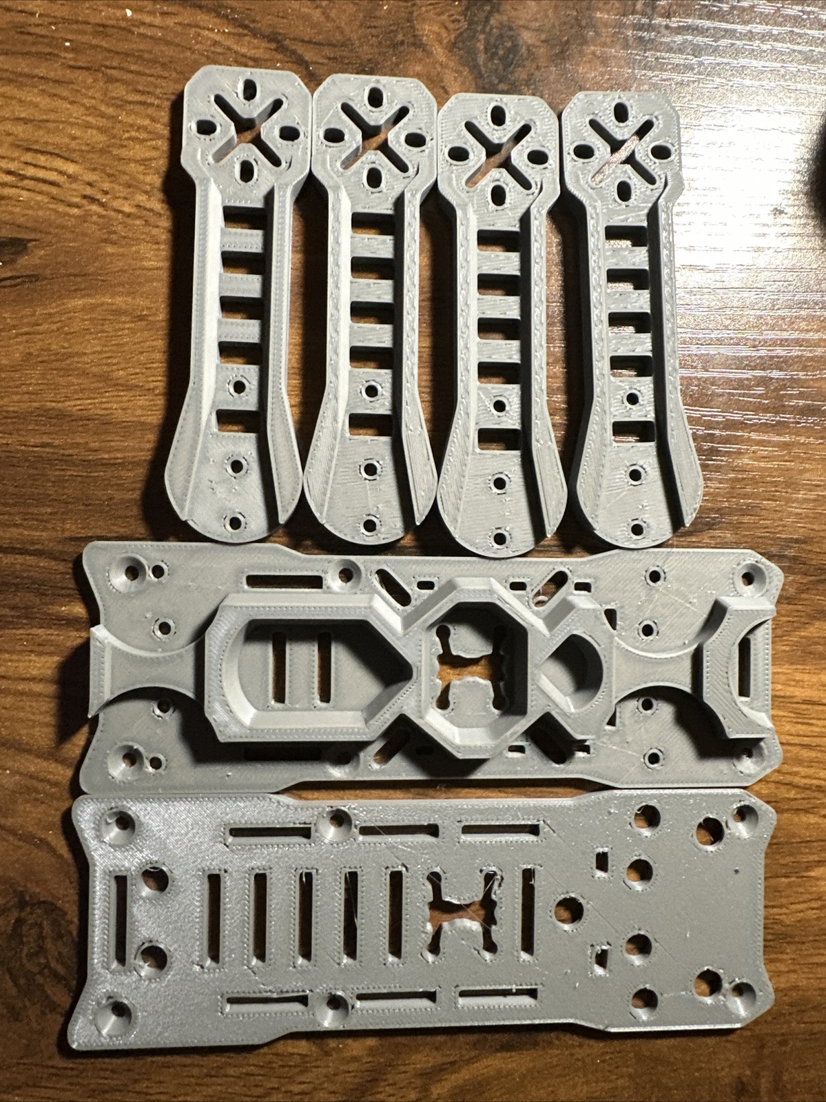 Custom DIY Quadcopter FPV Freestyle Drone Frame Kit Approx 6” Long