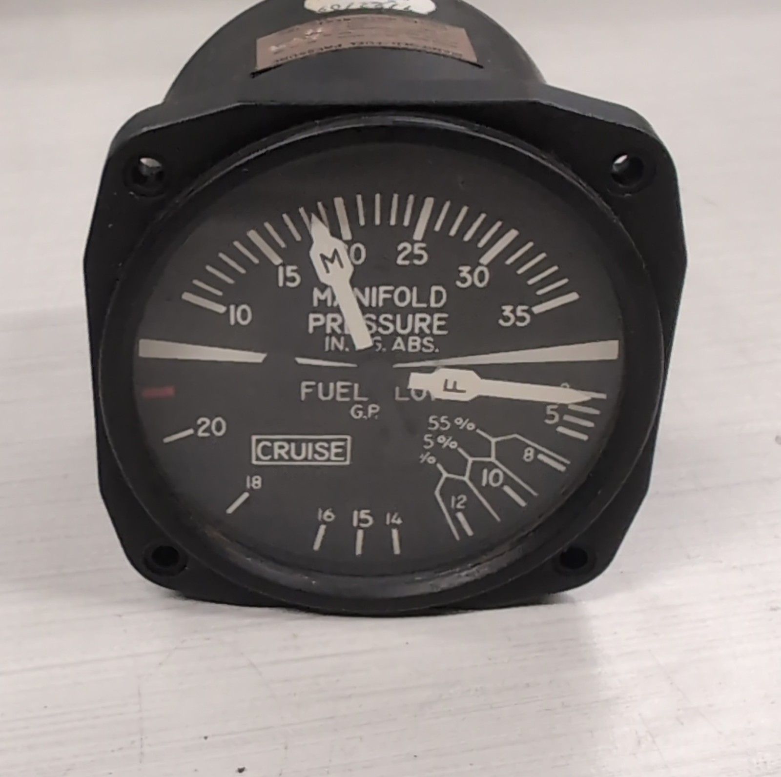Manifold/Fuel Pressure Gauge P/N: PMF-41-11