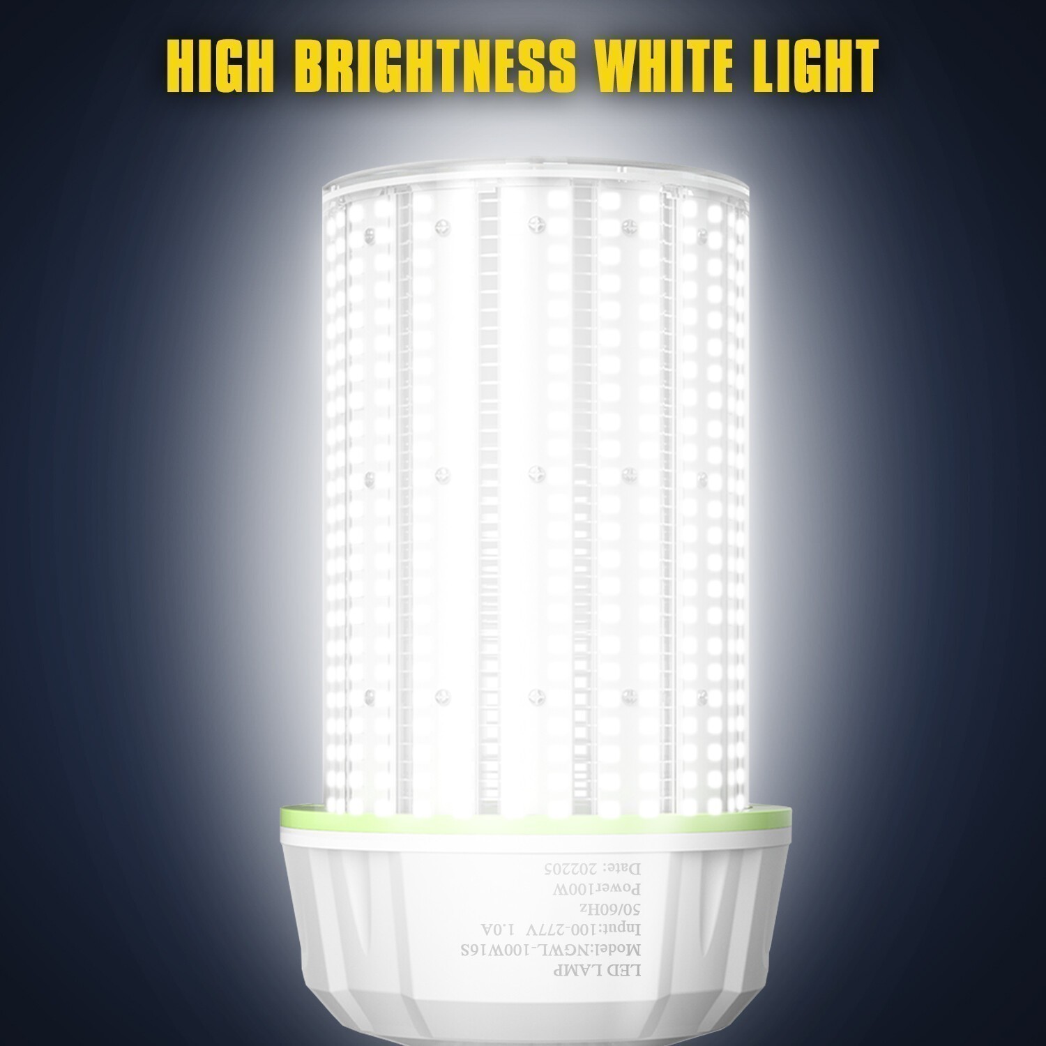 10Pack 100W LED Corn light Bulb-Replacement 400watt Metal Halide bulbs E39 Mogul