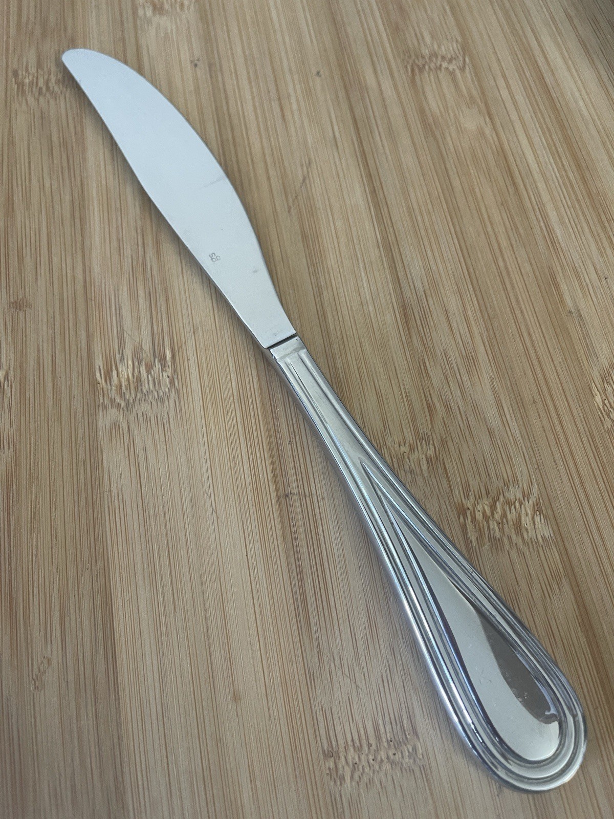 gs Gourmet Settings GON23 18/10 Stainless Outlined DINNER KNIFE 9.5”