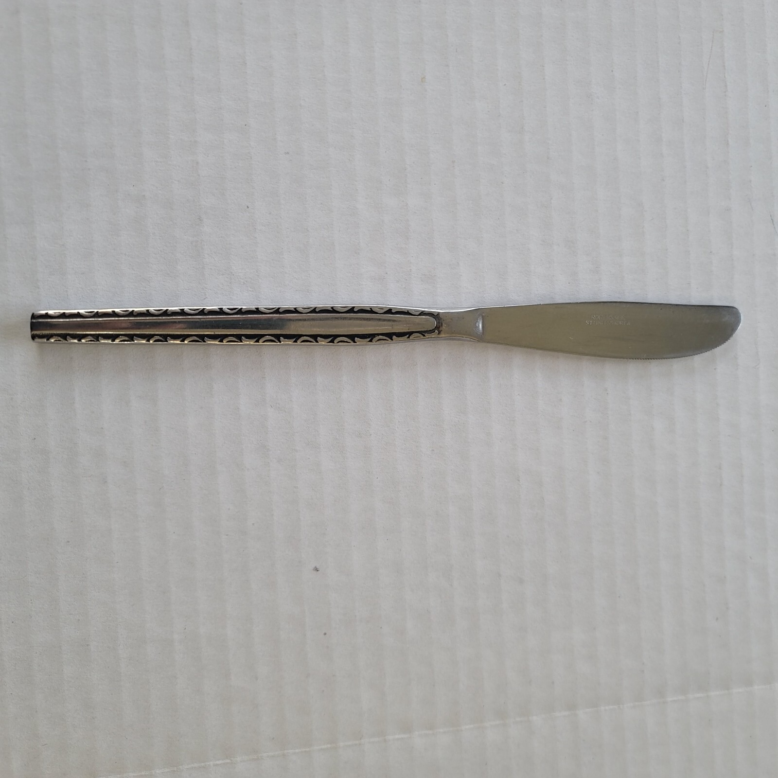 Stanley Roberts Ensenada Knife Satin Handle Black Accents